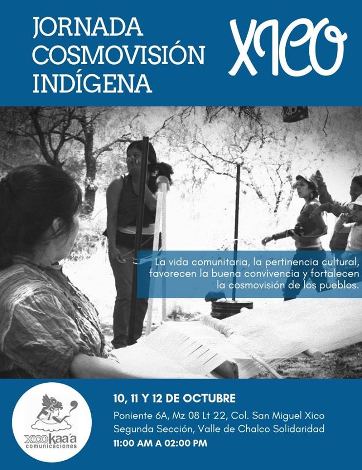 Jornada de Cosmovisión Indígena en Valle de Chalco Xico