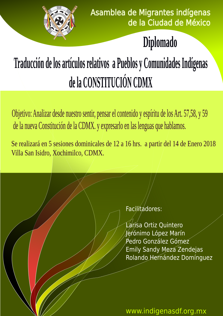 Traducción de los artículos relativos a Pueblos y Comunidades Indígenas de la CONSTITUCIÓN CDMX